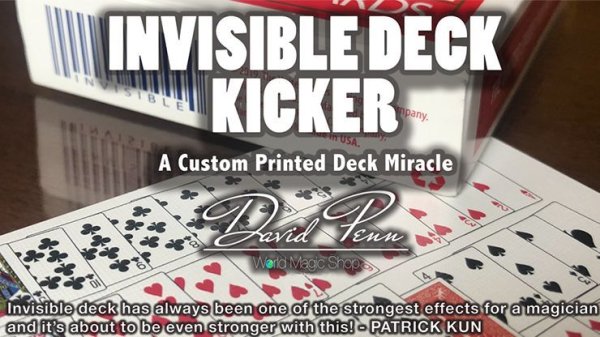 画像1: Invisible Deck Kicker (Gimmicks and Online Instructions)  (1)