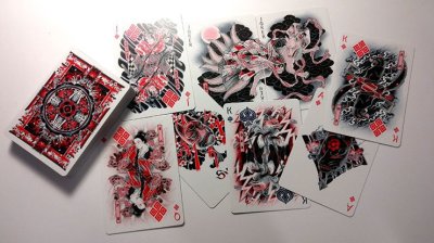 画像2: Sumi Kitsune Playing Cards