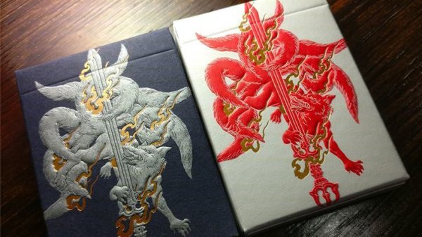 画像1: Sumi Kitsune Playing Cards(Craft） (1)