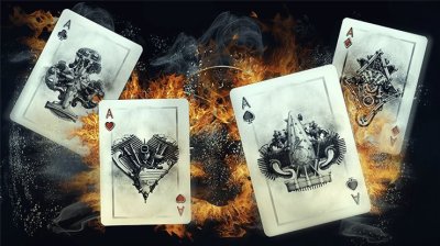 画像1: ARISTO V-TWIN Playing Cards