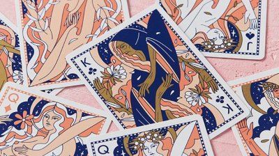 画像1: Lady Moon Playing Cards by Art of Play