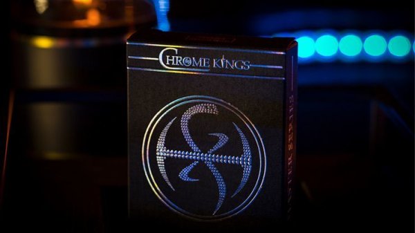 画像1: Chrome Kings Carbon Playing Cards (Foiled Edition) (1)