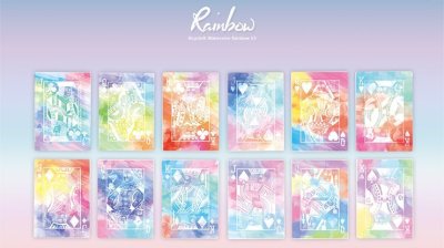 画像2: Bicycle Rainbow (Peach) Playing Cards 