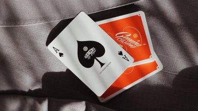 画像2: Gemini Casino 1975 Orange Playing Cards 