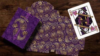 画像2: Collector's Paisley Royals Purple (Numbered Seals) Playing Cards