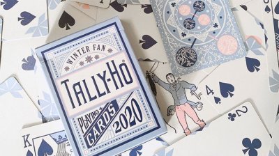 画像2: Tally-Ho Winter Fan Playing Cards