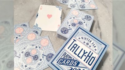 画像3: Tally-Ho Winter Fan Playing Cards