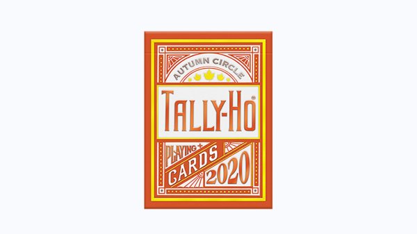 画像1: Tally-Ho Autumn Circle Back Playing Cards (1)