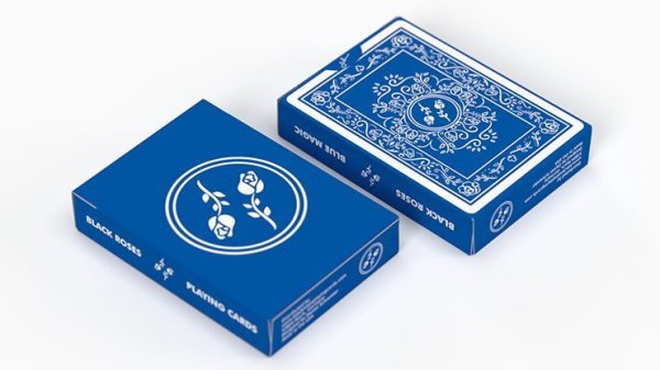 画像1: Black Roses Blue Magic Playing Cards (1)