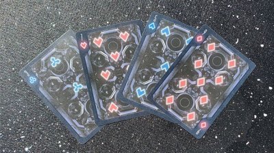 画像2: Gilded Bicycle Astronaut Playing Cards