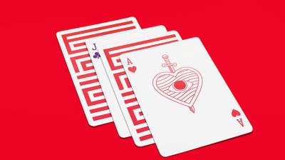 画像3: Red Enigma Playing Cards