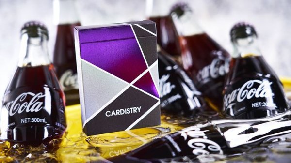 画像1: Purple Cardistry Playing Cards by BOCOPO (1)