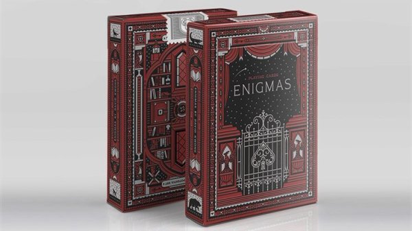 画像1: ENIGMAS Puzzle Hunt (RED) Playing Cards (1)