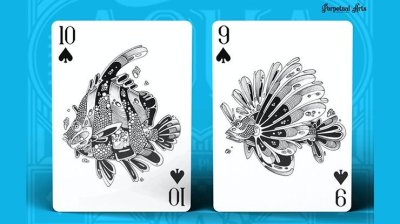 画像1: Aqua Species Playing Cards