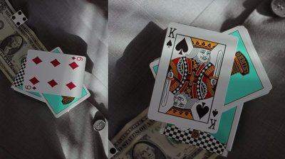 画像3: Gemini Casino Turquoise Playing Cards