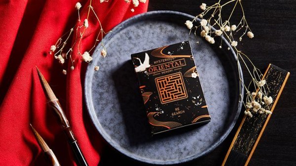 画像1: Oriental Memory Black playing Cards (1)