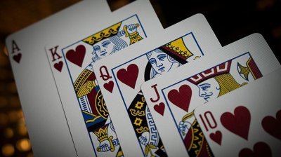 画像2: Limited Edition Cherry Casino (Monte Carlo Black and Gold) Numbered Seals Playing Cards