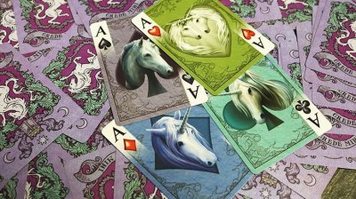 画像3: Anne Stokes Unicorns (Purple) Cards