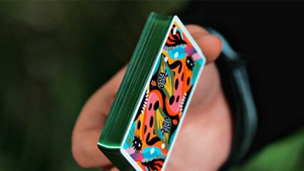 画像1: 2021 Summer Collection Jungle Gilded Playing Cards by CardCutz	  (1)