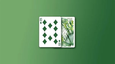 画像1: Monstera (Green) Playing Cards by TCC Presents