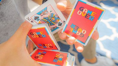 画像2: Game Over Red Playing Cards