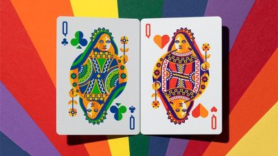 画像3: DKNG Rainbow Wheels (6 Seater Box Set) Playing Cards by Art of Play