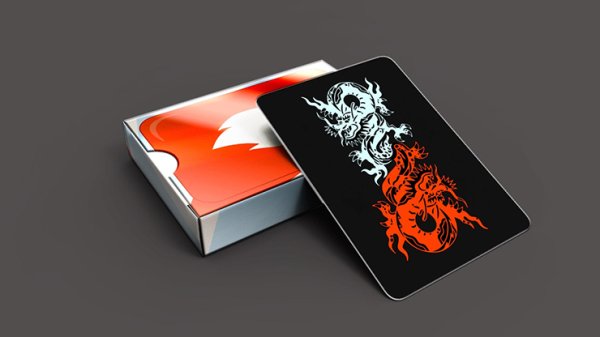 画像1: Fire and Ice Playing Cards (1)