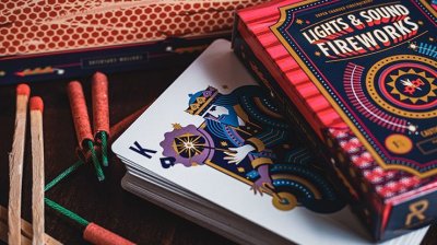 画像3: Fireworks Playing Cards by Riffle Shuffle