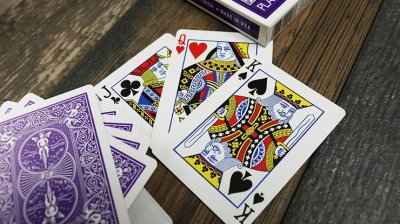 画像1: Bicycle Purple Playing Cards