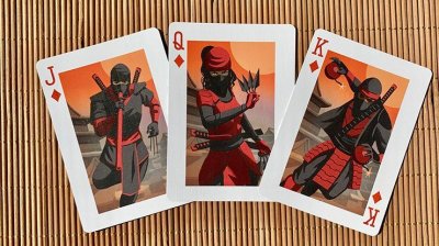 画像3: Bicycle Ninja Playing Cards