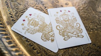 画像1: White Gold Edition V3 Playing Cards