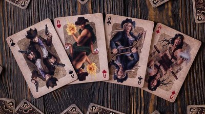 画像2: Weird Wild West Playing Cards