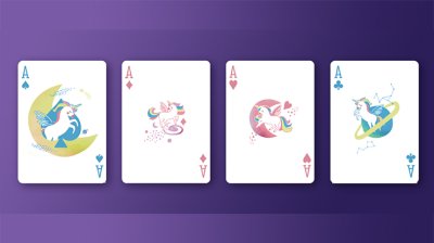 画像1: Unicorn Playing Cards by TCC