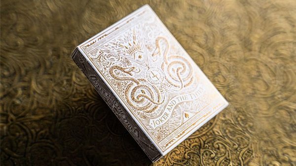 画像1: White Gold Edition V3 Playing Cards (1)