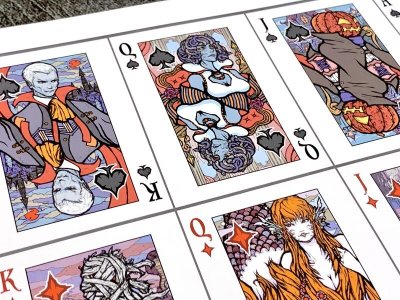 画像2: Bicycle Autumn Night Playing Cards