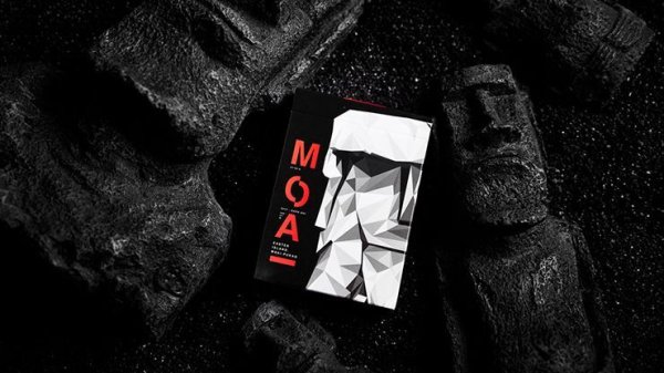 画像1: Moai Red Edition Playing Cards (1)