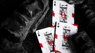 画像2: Moai Red Edition Playing Cards