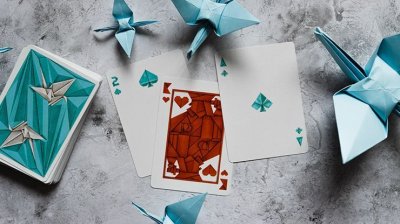 画像2: 1000 Cranes V2 Playing Cards by Riffle Shuffle