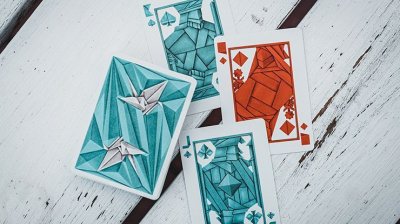 画像3: 1000 Cranes V2 Playing Cards by Riffle Shuffle