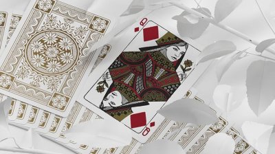 画像1: Dondorf White Gold Edition Playing Cards