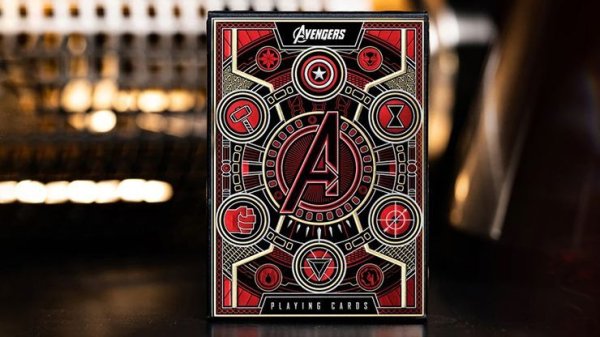 画像1: Avengers: Red Edition Playing Cards (1)