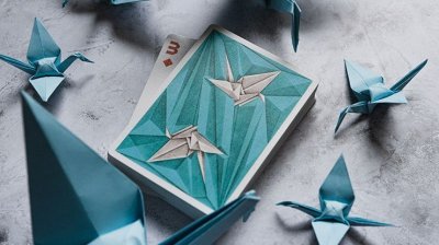 画像1: 1000 Cranes V2 Playing Cards by Riffle Shuffle