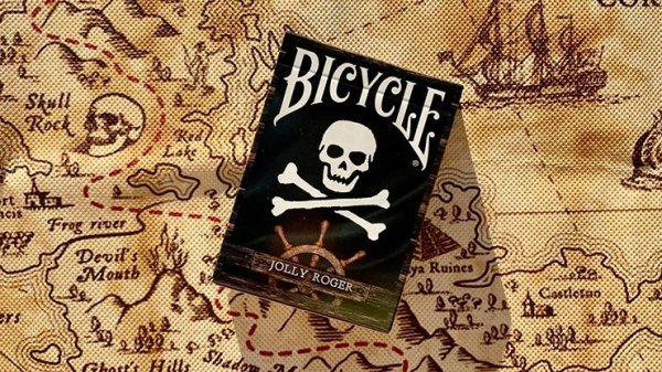 画像1: Bicycle Jolly Roger Playing Cards (1)