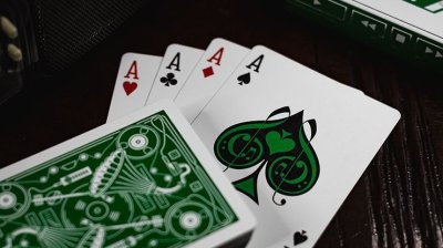 画像2: Soundboards V4 Green Edition Playing Cards