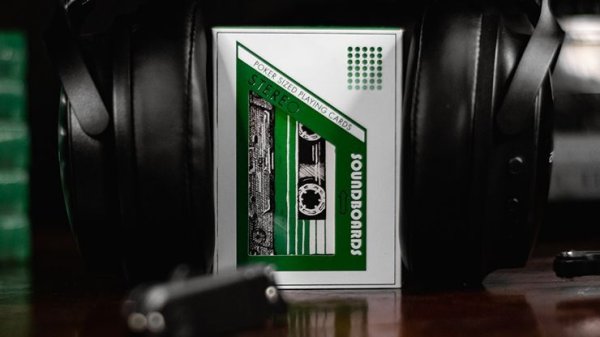 画像1: Soundboards V4 Green Edition Playing Cards (1)