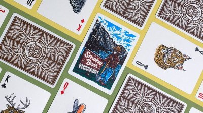 画像1: Smokey Bear Limited Edition Playing Cards