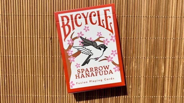 画像1: Bicycle Sparrow Hanafuda Fusion Playing Cards (1)