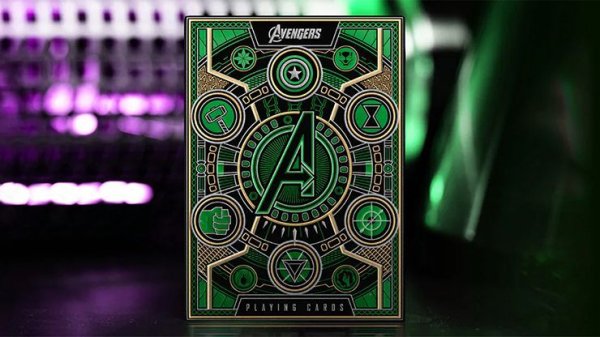 画像1: Avengers Green Edition Playing Cards by theory11 (1)