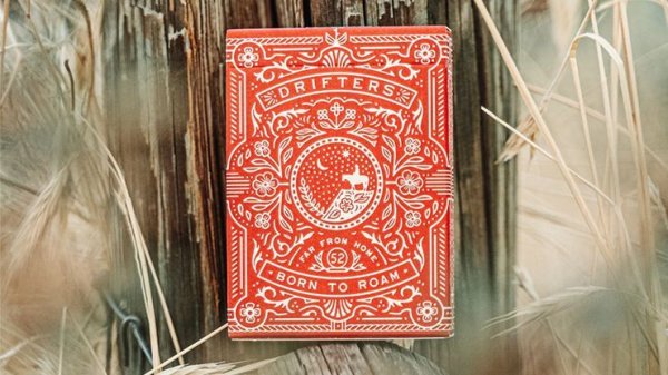 画像1: Drifters (Red) Playing Cards (1)