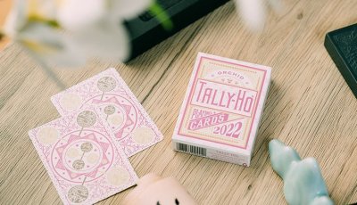 画像1: Tally-Ho Orchid by US Playing Card Co